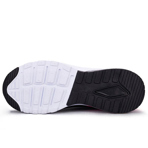 Camel (CAMEL) Camel sneakers, couples style, comfortable running shoes, non-slip, wear-resistant, breathable urban running shoes, A73397653, women's black/bright plum red 36