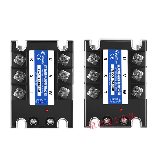 三相固态继电器40A JGX-3 032 3840Z JGX-3 D4840 SSR-310 JGX-3 D4880 80A直流控交流