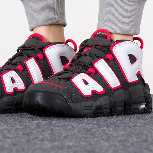 Nike (Nike) Chaussures féminines tendance 2025 Été Nouveau Air Jordan Chaussures de basket-ball sportives non glissantes DH9719-200 Noir, blanc et rouge 39