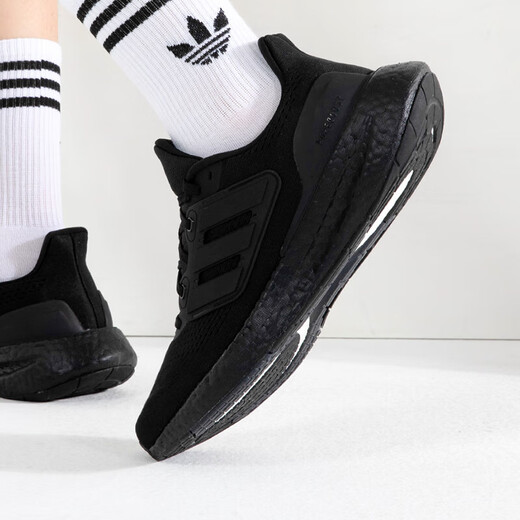 Adidas Herrenschuhe Frühling neuer PureBoost 22 Outdoor Sportschuhe atmungsaktive leichte Kleidung-resistente lässige Laufschuhe If4840 Black 40.5