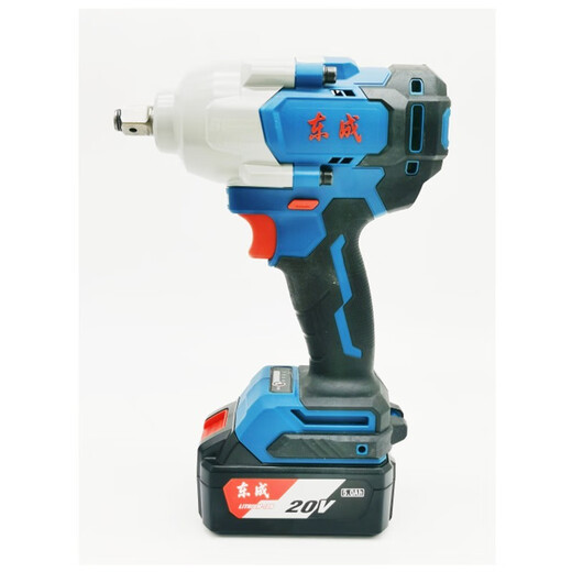 
Dongcheng 20V rechargeable impact wrench DCPB698 high torque 698 Nm auto repair rack electric wind cannon DCPB698 double electric one charge 6.0Ah + package