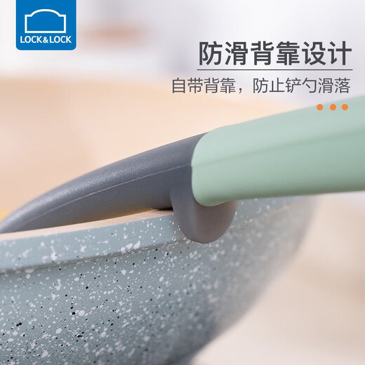 乐扣乐扣铂金硅胶铲家用食品级不粘锅专用套装耐高温厨房锅铲5件套 密铲