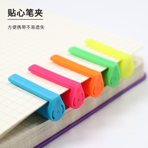 Zebra brand (ZEBRA) fluorescent marker 4mm oblique head color accent pen hand account pen marker WKS9 yellow