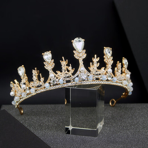 Enchanting Cat Princess Crown Tiara Women's Headband Hair Accessory Wedding Photo Photo Collection Certificate Proposal Birthday Gift Practical for Girls