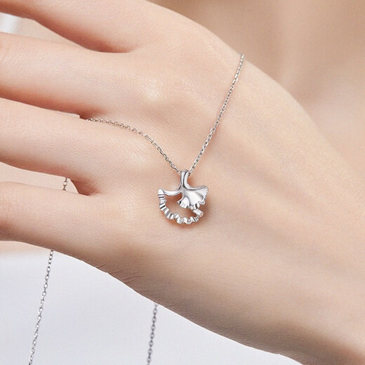 LAOLATU 999 platinum necklace for women PT950 platinum Sanshengyouxing 2025 new Chinese Valentine's Day gift for wife 999 platinum necklace + pt950 platinum pendant