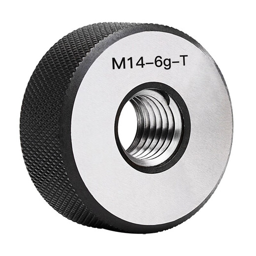 Kazakhstan thread MJ aviation thread gauge external thread gauge double precision pass-and-stop gauge bolt inspection gauge gauge thread ring gauge M20*1.5 6g
