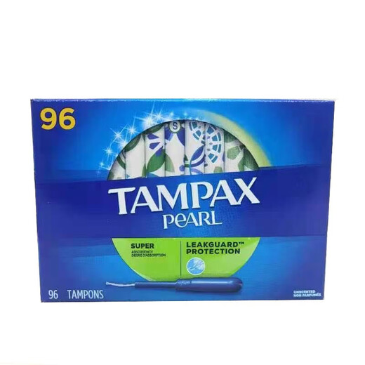 Tampax Canada Tampax Tampon Catheter Type, Type d'insert de serviette de tante non sensible à l'insertion de tante, super modèle non fluorescent 96