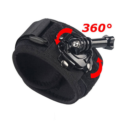Yaofeng suitable for GoPro sports camera quick release base adapter backpack clip buckle connector helmet fixed bracket 360 arm strap one