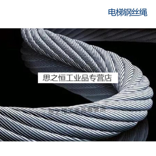 扬笙福电梯主机钢丝绳81012131416mmV1SN5024 6mm 曳引机钢绳麻芯电梯配件 10