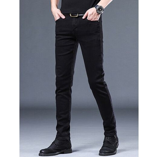 Pier Cardin 2025 Jeans haut de gamme printemps et automne pour hommes pantalons de pantalon pour hommes décontractés de style coréen.