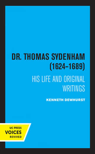 Buch Dr. Thomas Sydenham (1624-1689): Sein Leben und seine Originalschriften
