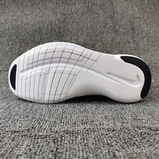 Nike Nike Men's Chaussures Nouvelles chaussures de sport Freern5.0 Barefoot Mesh Breathable Lightweight Runching Chaussures Chaussures décontractées FB1276-002 Black and White 44
