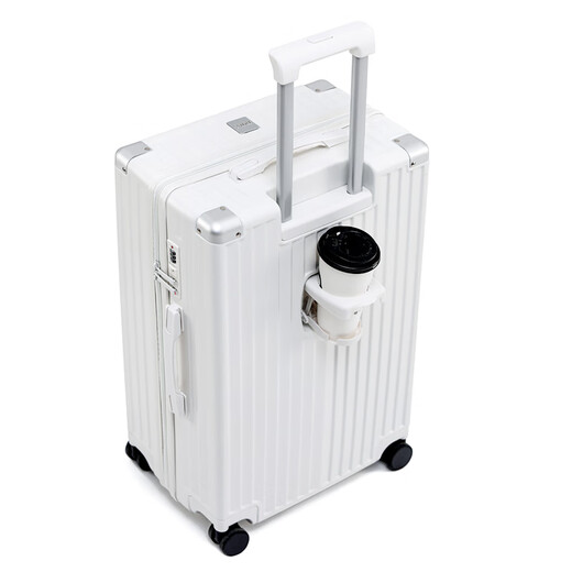 Dula High-Value, Cup-Halter, multifunktionaler Koffer, Männer- und Frauen-Trolley-Fall, Koffer, Passwortbox, Haoyuebai, 24 Zoll