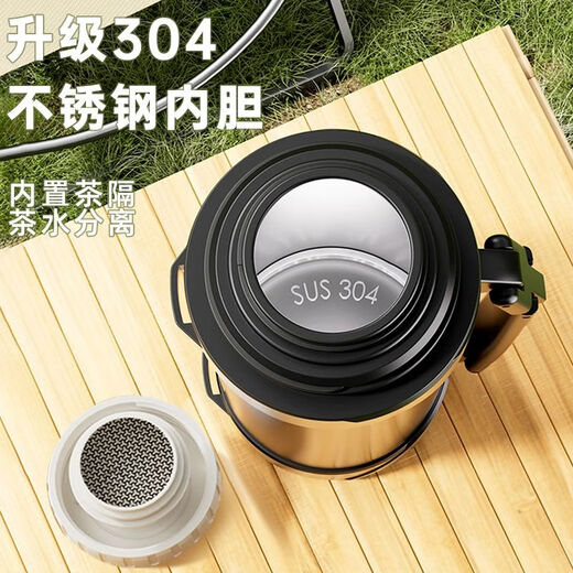 Fuguang Large Capacity Thermal Pot Cup Home Outdoor Camping Travel Pot Summer Cold-keeping Portable Hot Water Kettle Car Stew