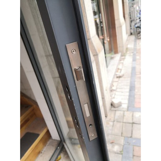 Puli Pula Plastic Steel 9225 Cuerpo de bloqueo de estilo antiguo Lock Hand Hand Lock 8535 Double-abre puerta 8530 Balcón Balcón Balcón Balcón Corra de bloqueo No. 6 9225 Cuerpo de bloqueo 35-45 mm Tipo universal sin llave