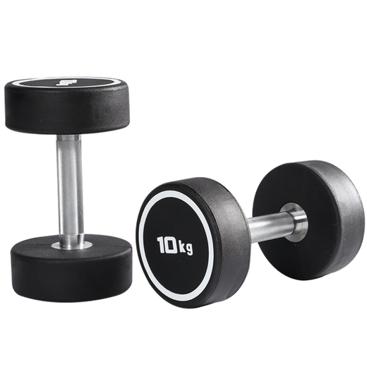 Shuaipai rubber-coated dumbbell integrated fixed men's sub-bell commercial combination set for home gym dumbbell arm muscle training double-layer dumbbell rack + 210KG dumbbell gym same style PEV rubber tasteless style