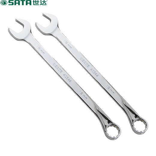世达 SATA 40343 新型全抛光两用扳手18MM