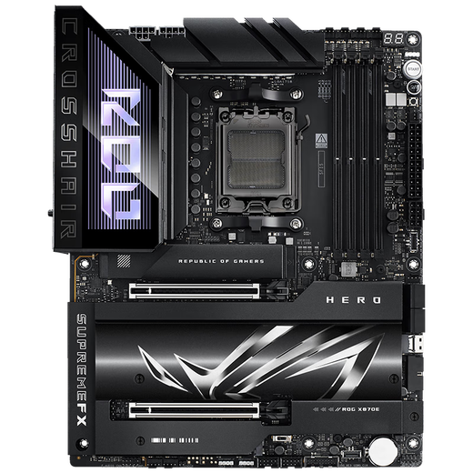 ROG CROSSHAIR X870E HERO motherboard DDR5 supports AMD CPU 9900X/9950X/9800X3D (AMD X870E/socket AM5) X870E HERO