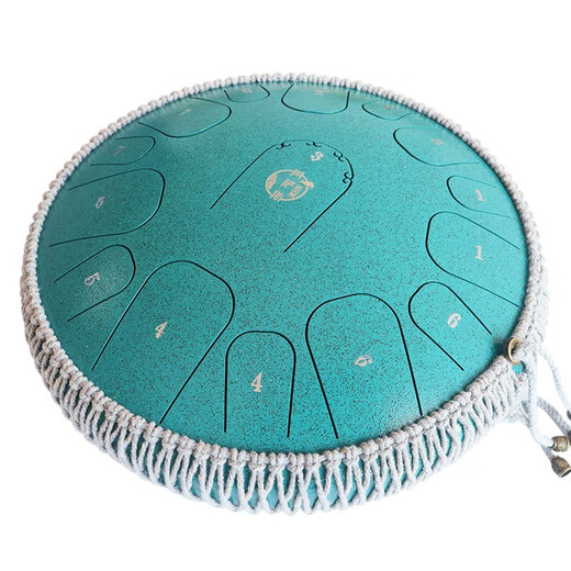 Assas tambour éthéré 15 ton 13 pouces de langue en acier tambour adulte Amélioration de titane acier 20 ton grand tambour voyage à l'ouest - spot vert