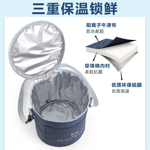 Geshu insulated bag, portable insulated bag, insulated lunch box bag, insulated bucket, insulated rice insulated box, refrigerated bag, aluminum foil bag
