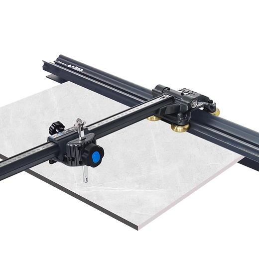 Chaoyiping 2025 new T-shaped track pusher glass rock slab tile cutting artifact rock slab scratcher 30LG high-precision cutting Chaoyiping 2-meter track pusher + backpack