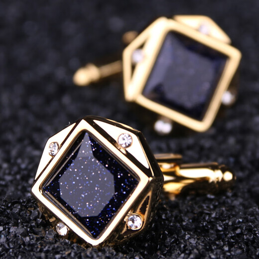 Jingmengyuan Französische Manschette Links Ärmeln Nägel Herrenmanschettenknopf Hemd Manschettenlinks Manschettenknopf Manschette Nagel Herrenanzug Anzug Haken Hemd Manschettenlinks Retro Gold