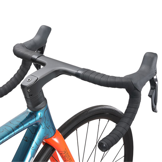 BROSS综合型公路车 Rebel 6I碳架 全隐藏内走线 105 R7170 电变 活力橙 金属蓝 S