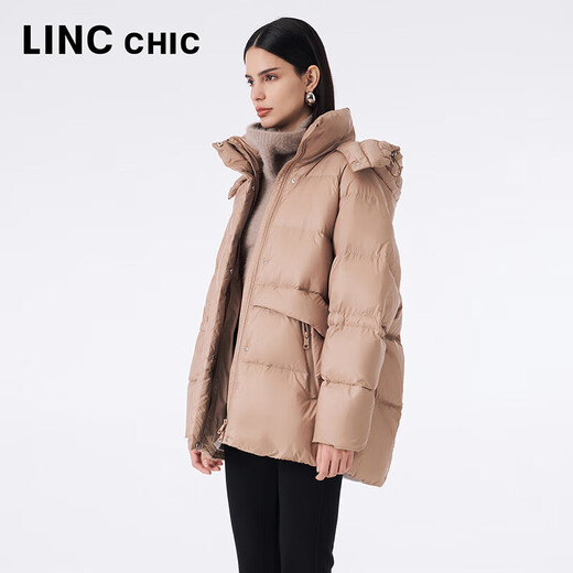 
Jin Yujie Winter Maillard Thickened Warm Down Jacket for Women's Mid-length Loose Trendy Ultralight Bread Jacket Y23802221