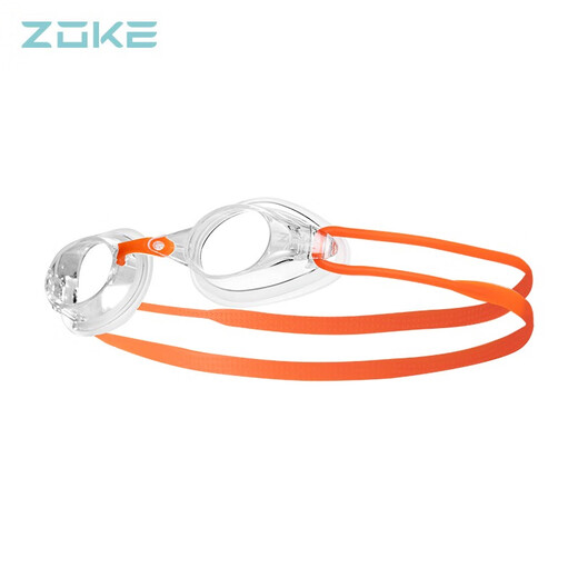 ZOKE Professional Anti-fog Swimming Goggles Flat Light Adult Men's and Women's HD Waterproof Swimming Goggles Racing Swimming Goggles Transparent 622501111-3 (Flat Light) Regular