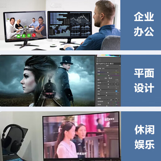 
Lenovo (LENOVO) government computer 90% new i5 Core i7 desktop host i3 independent display business office design editing for e-commerce configuration seven Core i7/16G/756G/HD core graphics single host