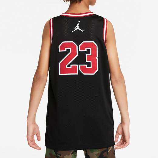 Nike (NIKE) Jordan new summer sleeveless youth basketball uniform DO1968-687 XL