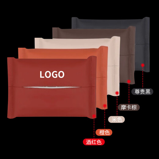 Tongrubi Auto Tissue Box Hanging Car Tissue Bag Center Konsole Handleitbox gebundene Sitzplatzkarton Serviette Jetour X70 Reisender Shanhai T2L679 RASHENG X90 [Schwarz] 1 Pack