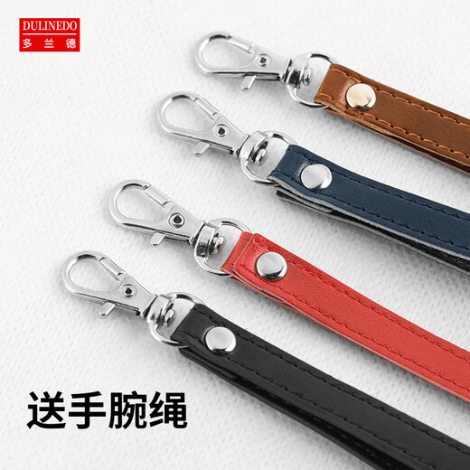 多兰德vivoY300Pro真皮手机壳Y300i保护套全包防摔磁吸翻盖钱包插卡收纳配挂绳 真皮 黑色 vivoY300 Pro/Y300Pro+