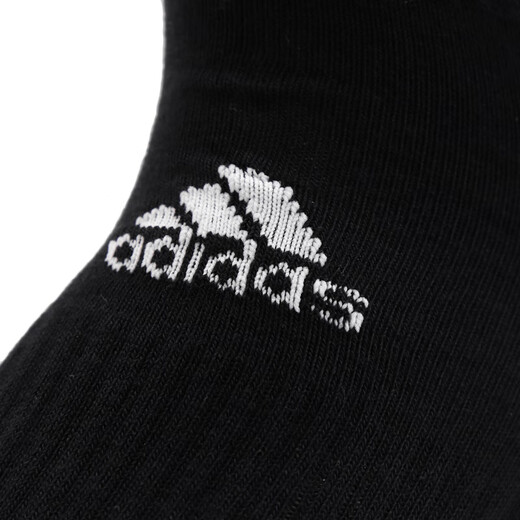 阿迪达斯 （adidas） 男袜子女袜子 新款运动袜子跑步健身训练舒适透气休闲中筒袜子 FH6629/三条纹/长袜 S-建议 35-38码