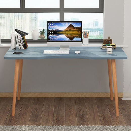 Forest viewing small table computer table desktop home bedroom chair set simple study table writing table student home desk 60*40*73cm warm white