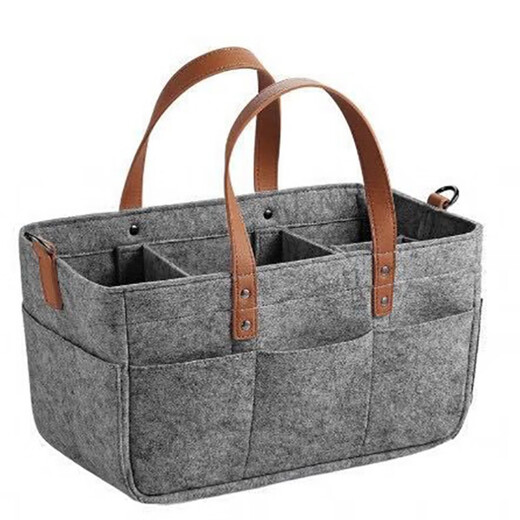 Sac de rangement multi-grilles en feuilles de couches en feutre