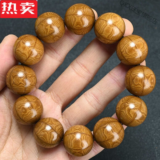 QKX高端品质六道木降龙木精品手链男女款老料念珠颗佛珠桃木手串男今 六道木老料12108颗