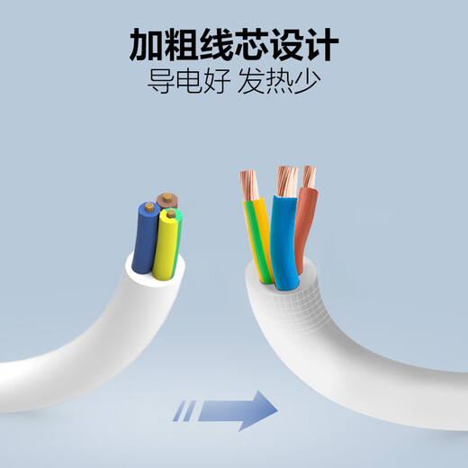 BULL Steckdose/Steckdosenplatine/Steckdosenleiste/Steckdosenleiste/Klemmenplatine/Anhängerplatine 3-Positionen-Hauptsteuerschalter mit einer Gesamtlänge von 1,8 Metern