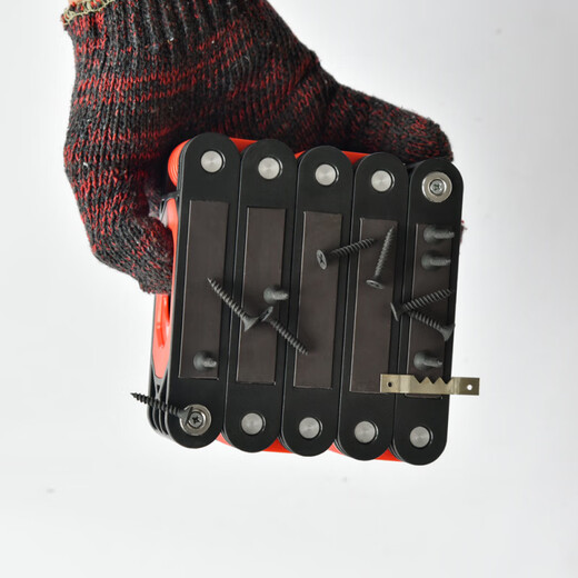 Shantou Lincun folding level portable angle measurement ruler decoration strong magnetic leveling anti-fall level accurate balance ruler three sections total length 360mm portable folding level with magnetic strip