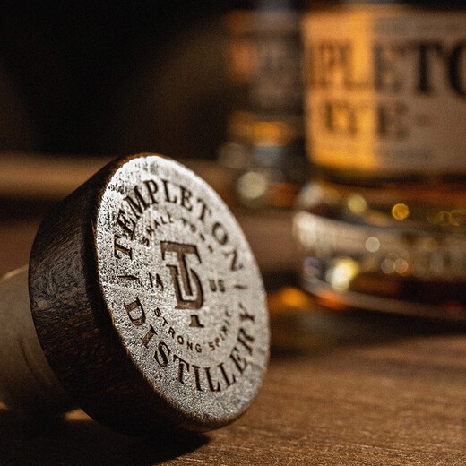 坦普顿Templeton Rye Whiskey坦普顿陈酿黑麦威士忌美国原装 进口 洋酒 四年陈酿黑麦威士忌
