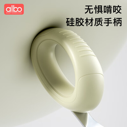 ALBO Spoon para niños Aprendizaje de bebé Cena de comedor Centro de acero de acero inoxidable Juego de cucharas