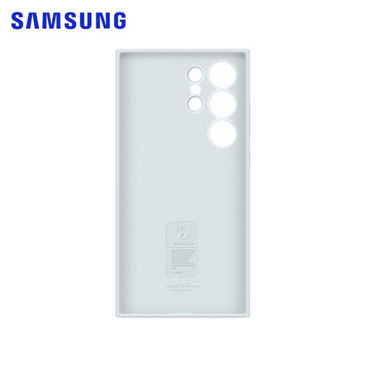 三星（SAMSUNG）Galaxy S24 Ultra原装硅胶保护壳 手机套 原厂保护壳 手机保护套 白色