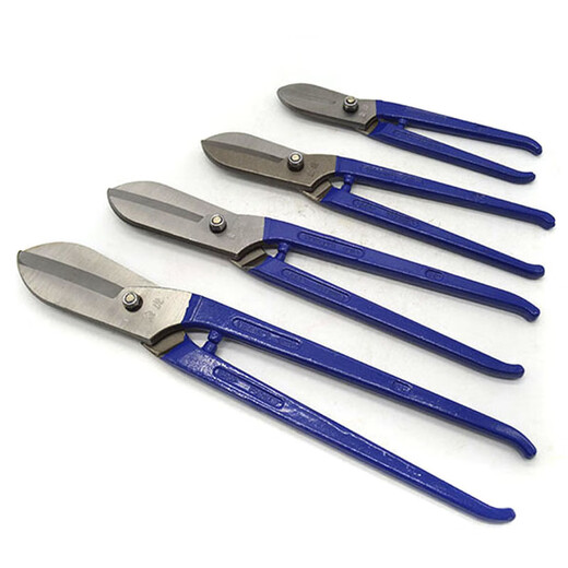 Xiaocai British iron scissors industrial keel ceiling decoration scissors stainless steel white iron scissors powerful iron scissors 10 inches 3 pairs