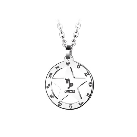 MZMZ platinum necklace men's pt950 platinum constellation fashion trend decoration Valentine's Day birthday gift for boyfriend and husband light luxury model - constellation necklace (remarks constellation)