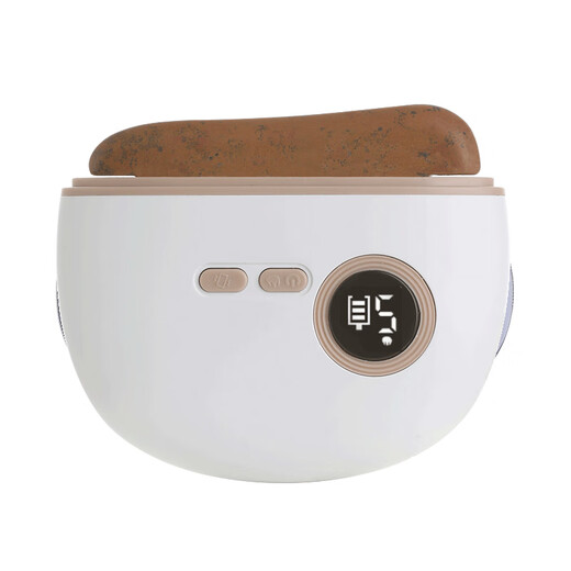 Miaojie G3 Facial Gua Sha Board Bianstone Massager Electric Facial Gua Sha Instrument Pulling Tendons Facial Beauty Home Scraper Girlfriend Wife Birthday Holiday Gift Upgraded Red Bianstone Massager