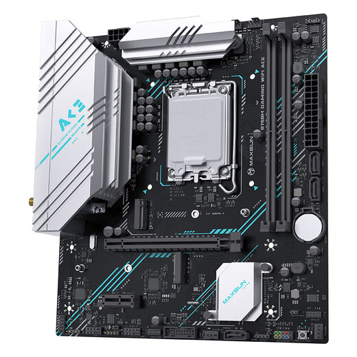 英特尔（Intel）酷睿12代CPU 铭瑄B760M终结者主板CPU套装 板u套装 B760M GAMING WIFI ACE D5 i3-12100 盒装【有核显】