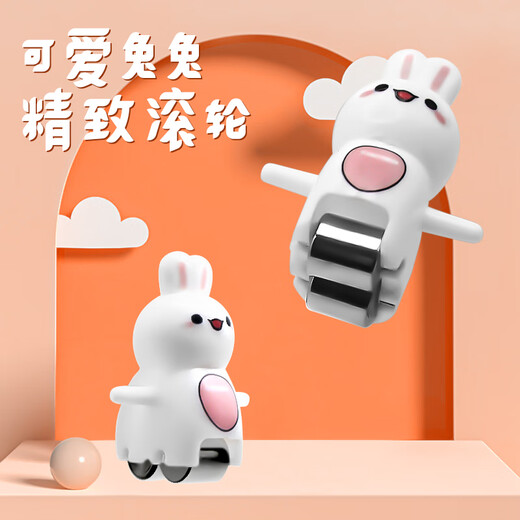 Diborui petit lapin monte d'escalier Slide automatique Stumette petite montée de lapin mignonne escaliers jouets pour enfants 1 à 3 ans garçon petit lapin monte des escaliers [6 lapins] version de charge [avec ensemble de charges]