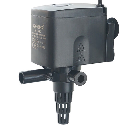 
Songbao SOBO fish tank filter three-in-one submersible pump aerobic aquarium circulation drip box filtering and suction water purification on the fish tank WP3880F water pump (with filter tank)