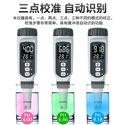 XIMA PH Tester Digital Explizites industrielles pH -Messgerät