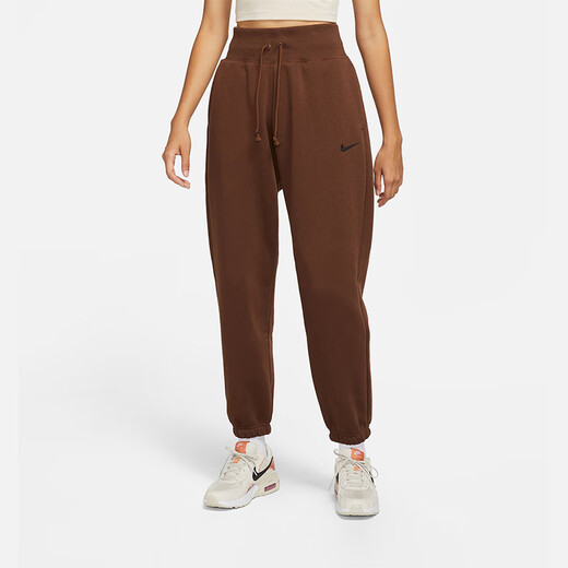 Nike Nike women's high-waist sweatpants sports and leisure loose velvet warm cuffed trousers DQ5888-259 DQ5888-133 160/66A/M